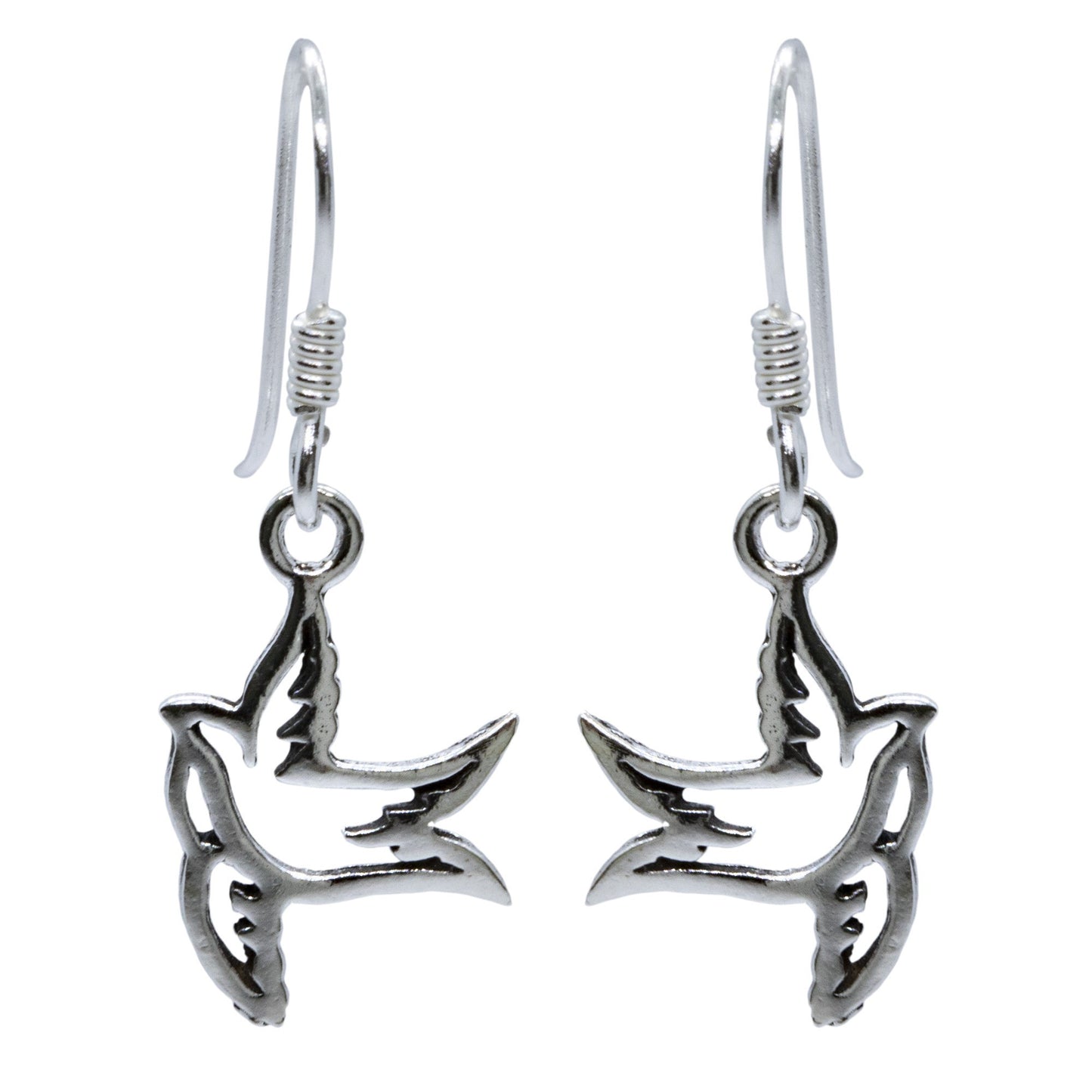 Aros de plata 925 de Golondrina