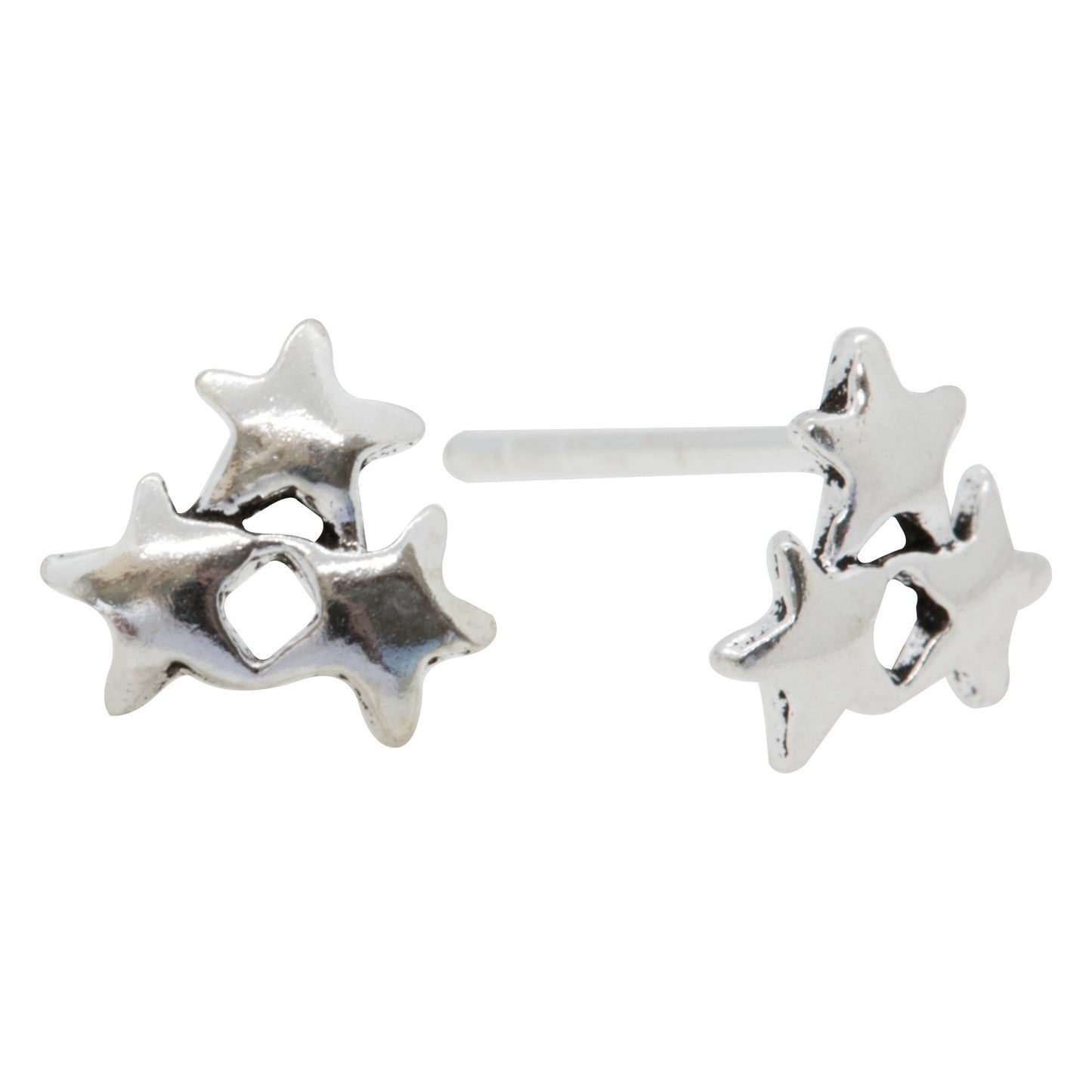 Aros de Plata de Triple Estrella