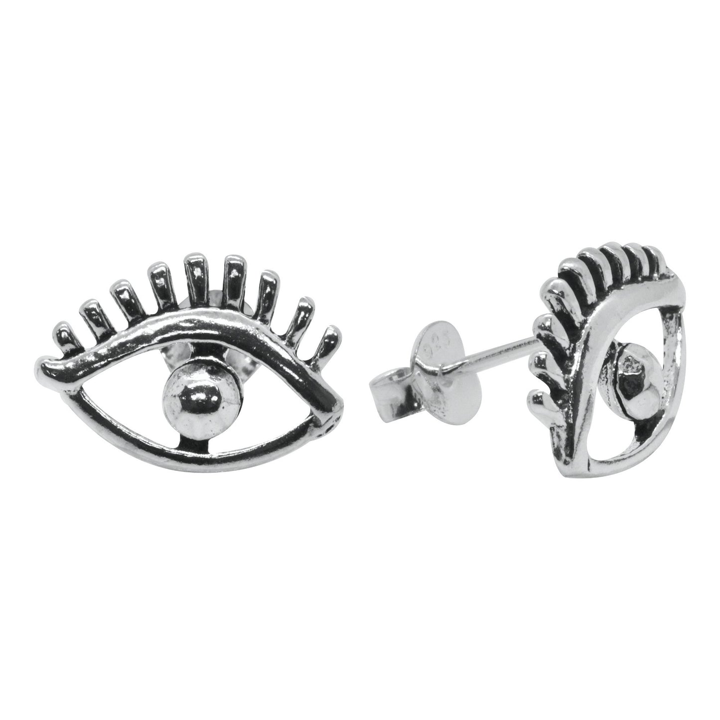 Aros de Plata - Ojo Turco