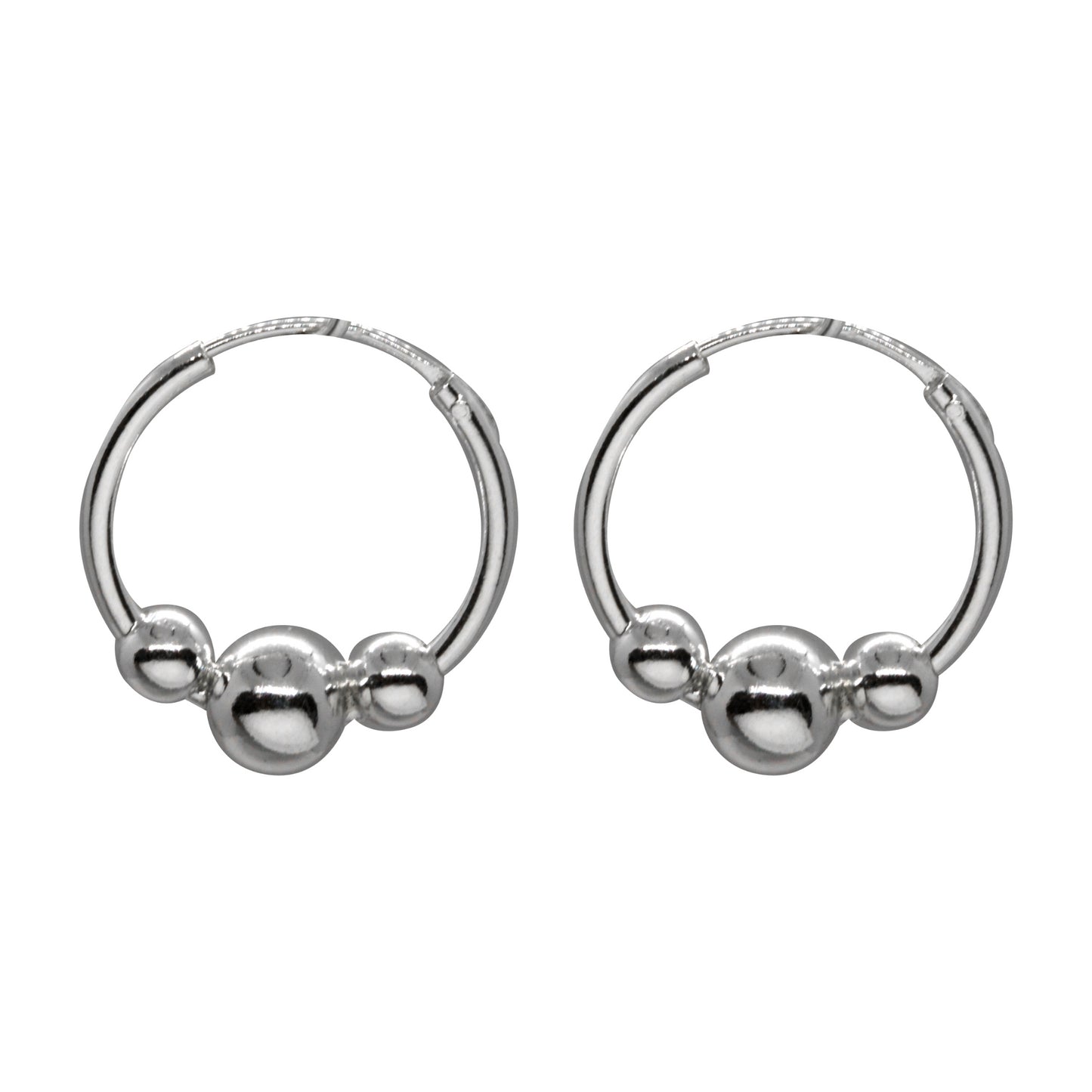 Aros de Plata 925 Esfera