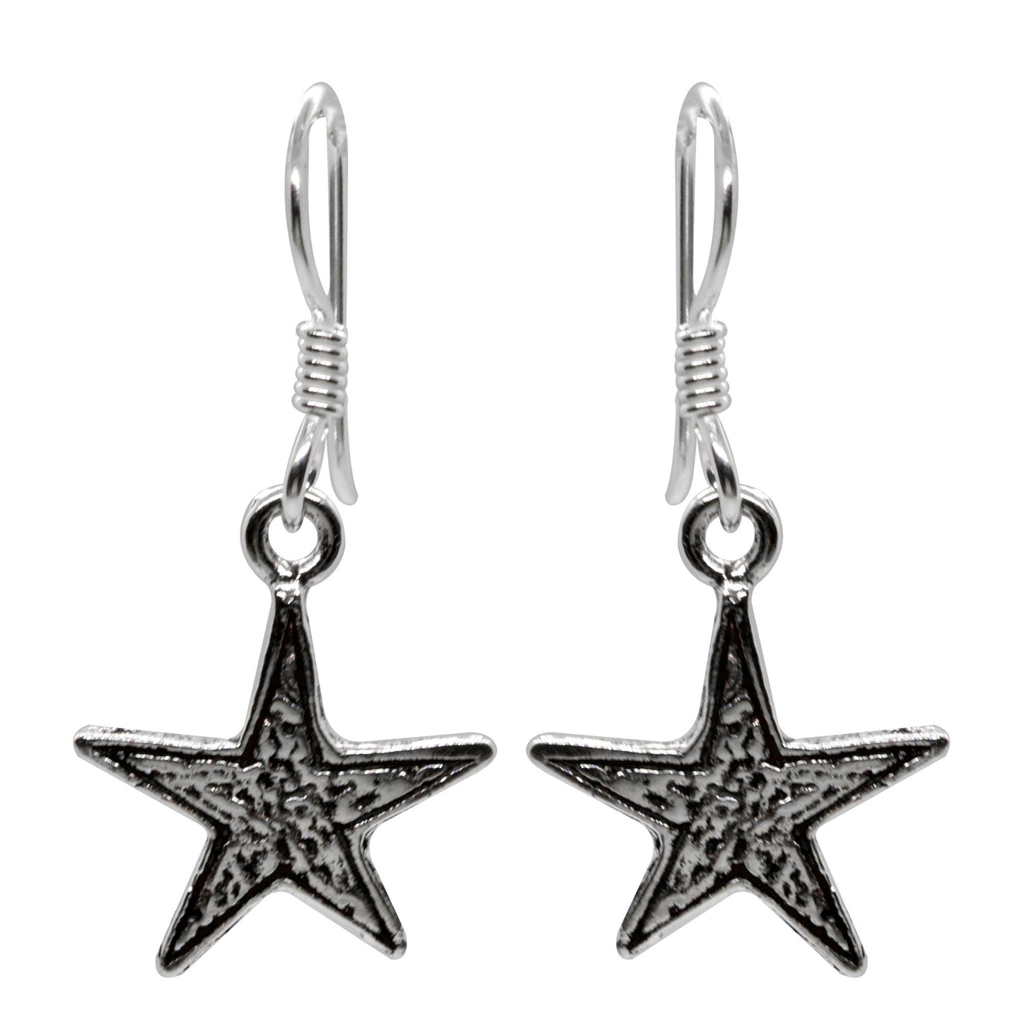 Aros de Plata 925 Estrella