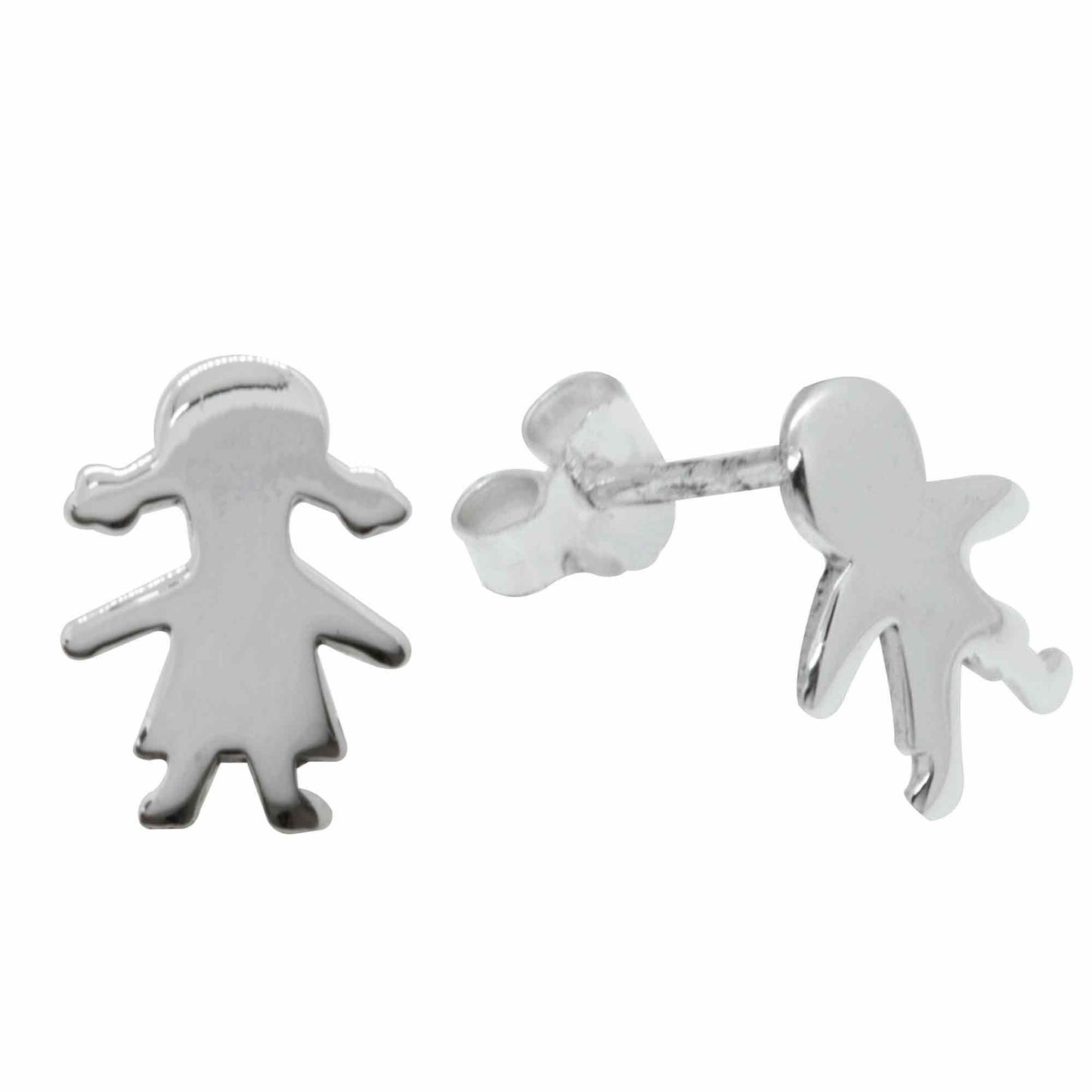 Aros de Plata Niño y Niña