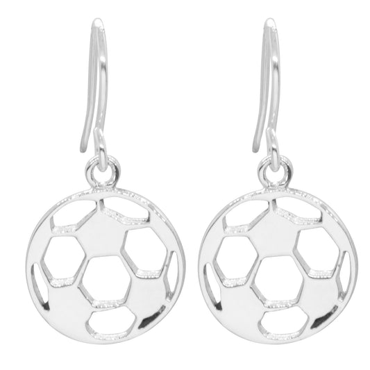 Aros de Plata 925 Pelotas de Fultbol