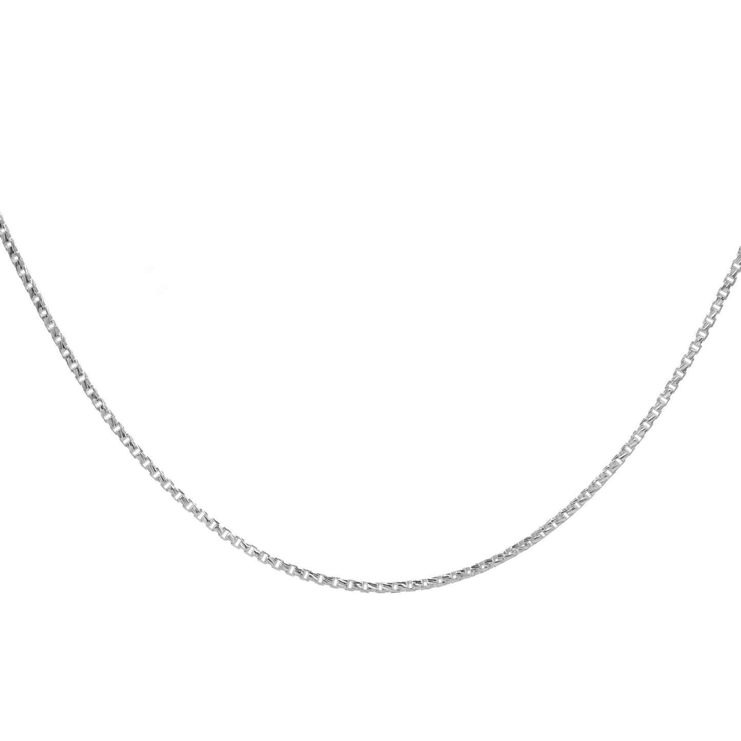 Cadena de Plata - Veneciana 60 cm