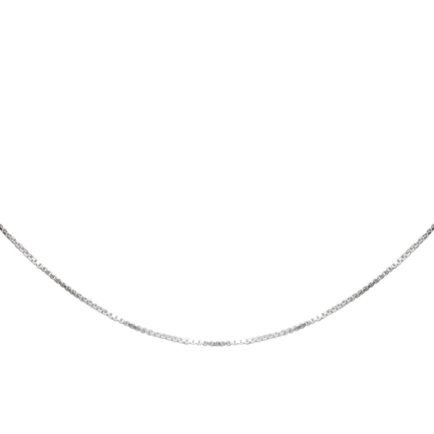 Cadena de Plata Veneciana 60 cm 015