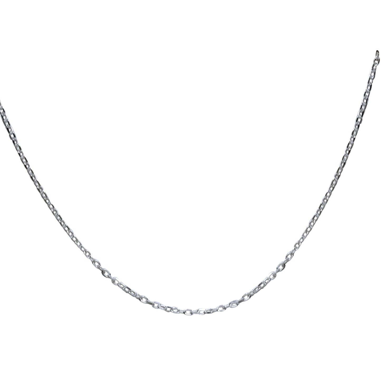 Cadena de Plata Eslabón 45 cm