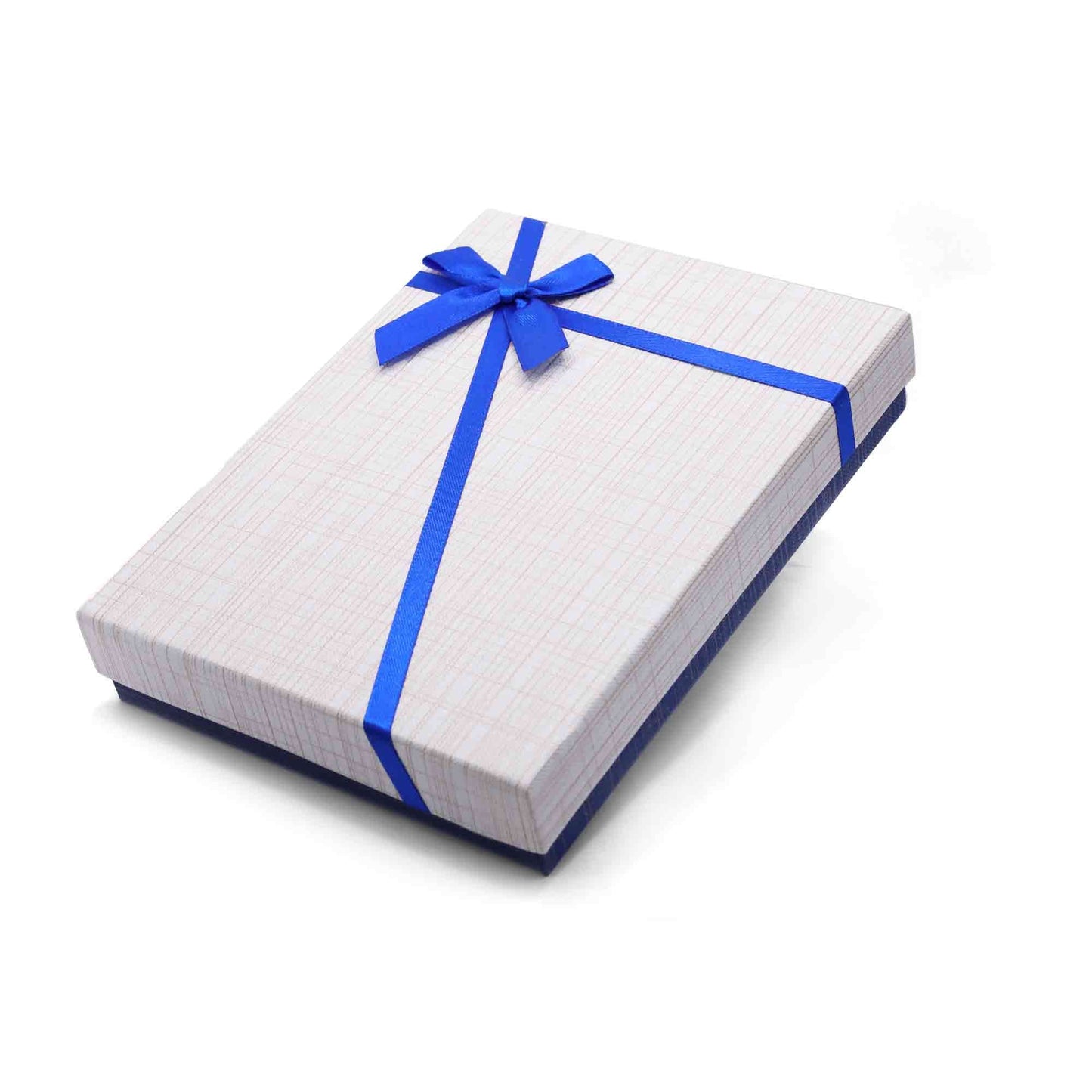 Caja de Conjunto Grande Listón Azul