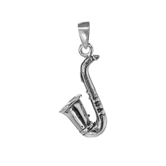 Colgante de Plata - Saxophone
