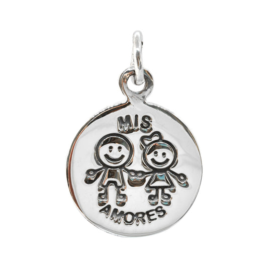 Colgante de Plata Mis Amores