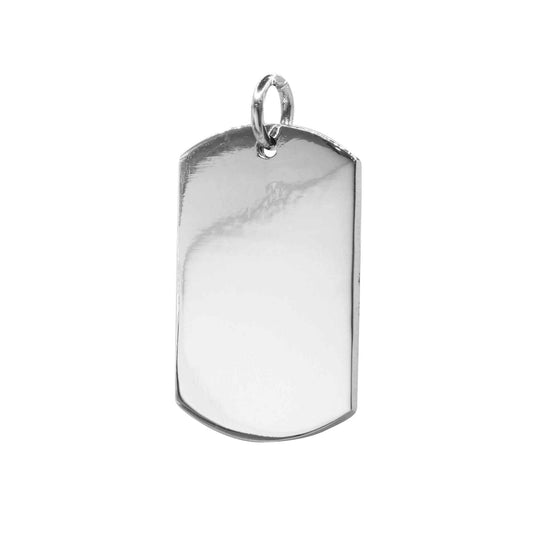 Colgante de Plata Placa