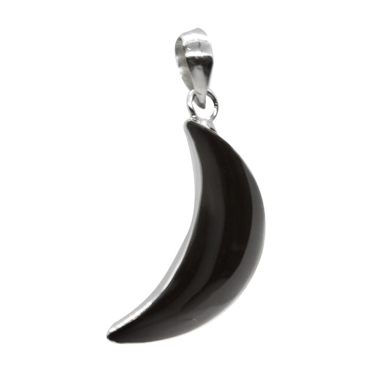 Colgante Luna Piedra Onix