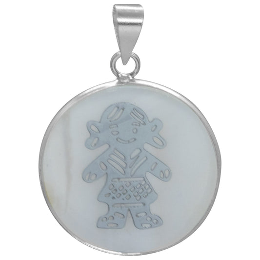 Colgante Niña de Nácar