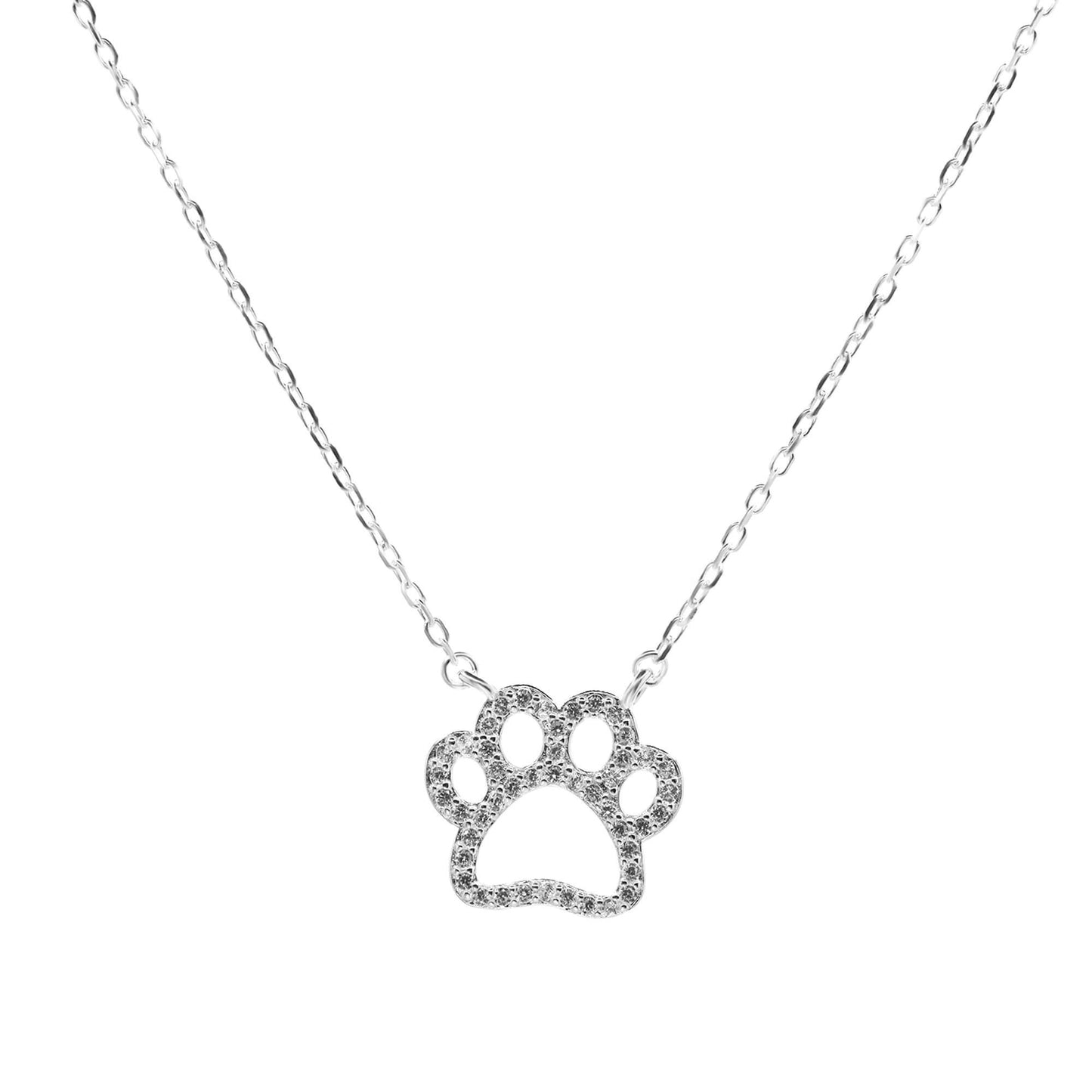 Collar de Plata - Huella de Circones