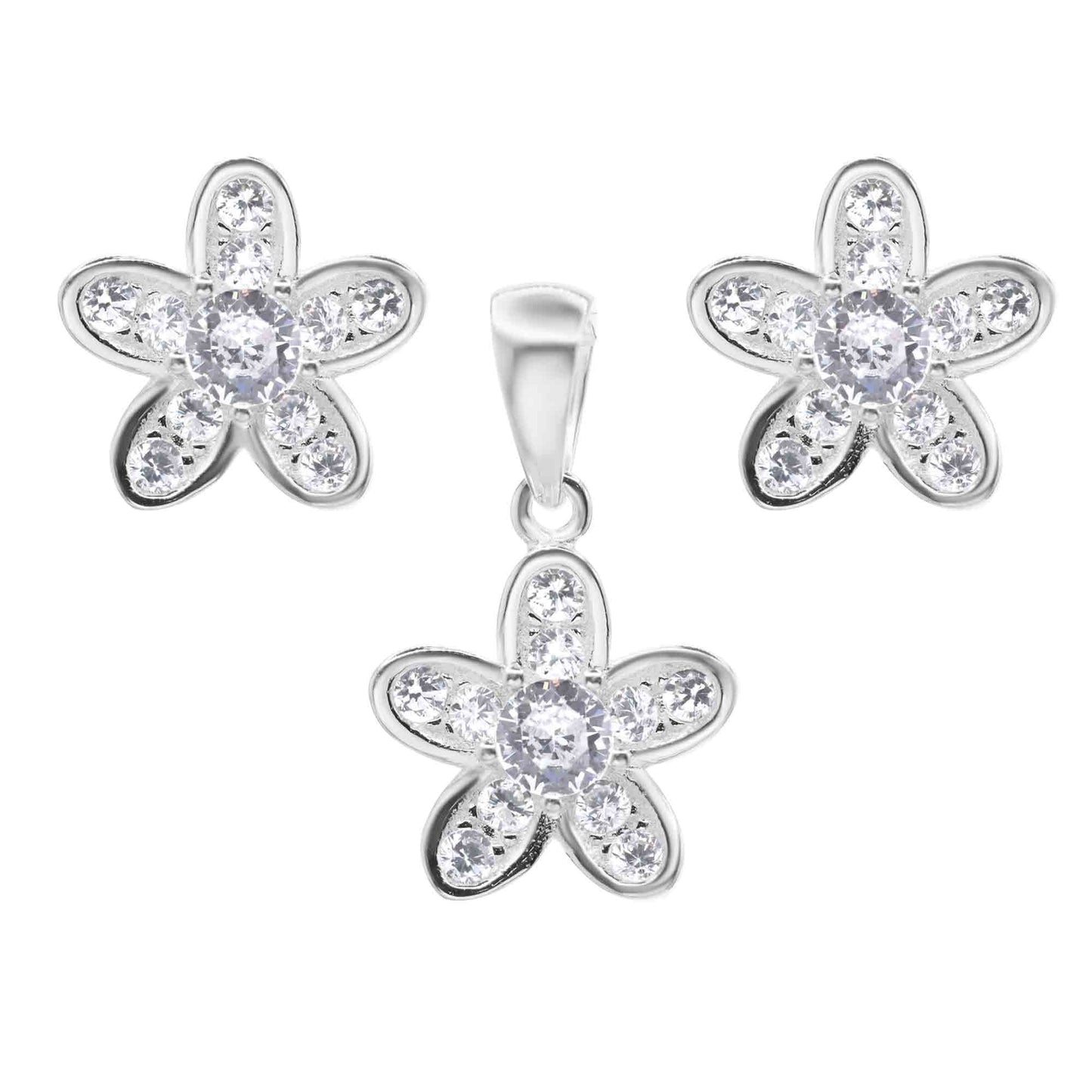 Conjunto de Plata Alas de Circones