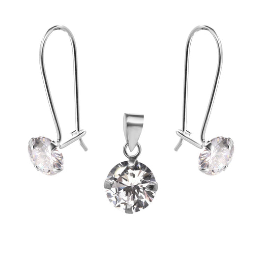 Conjunto de Plata Modelos de Gancho con Circones Tradicionales