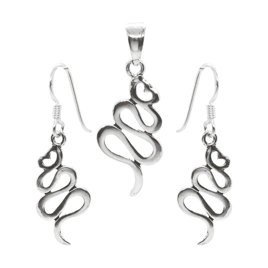 Conjunto de Plata Serpientes