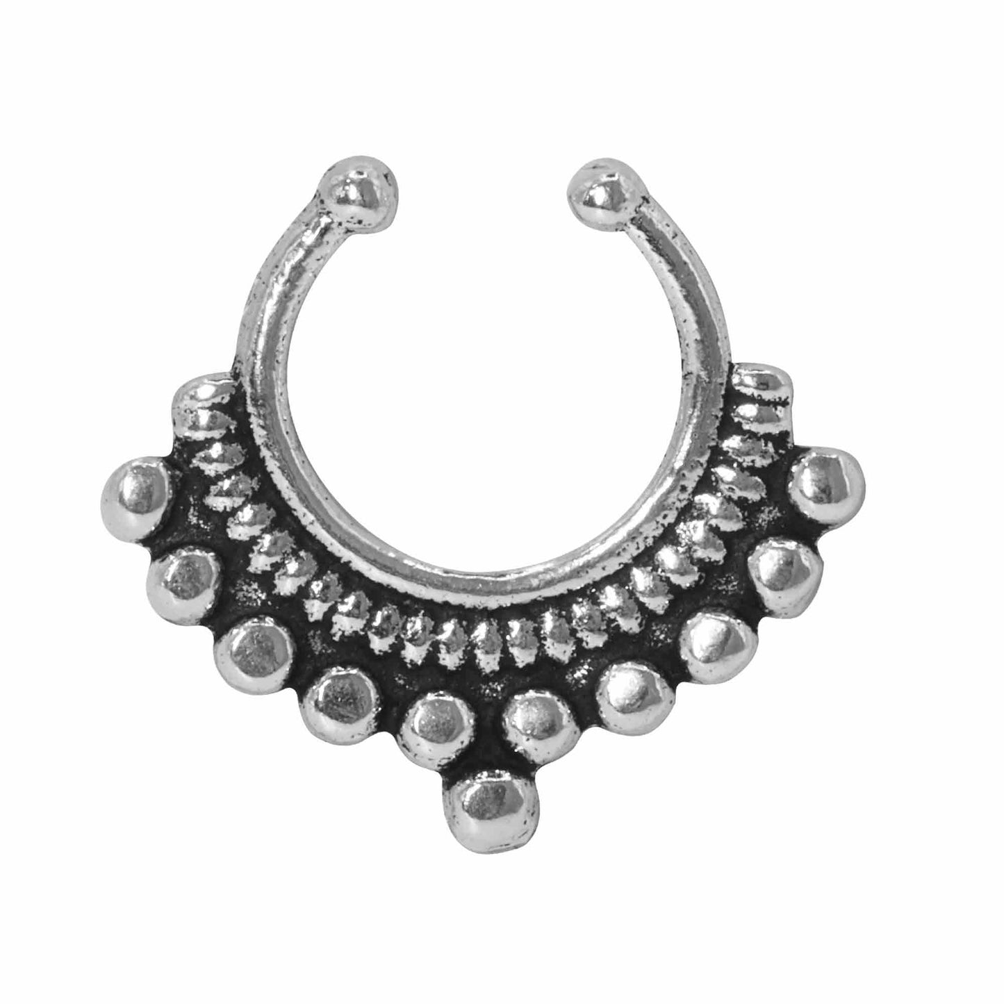 Piercing de Plata Septum Mini Esferas
