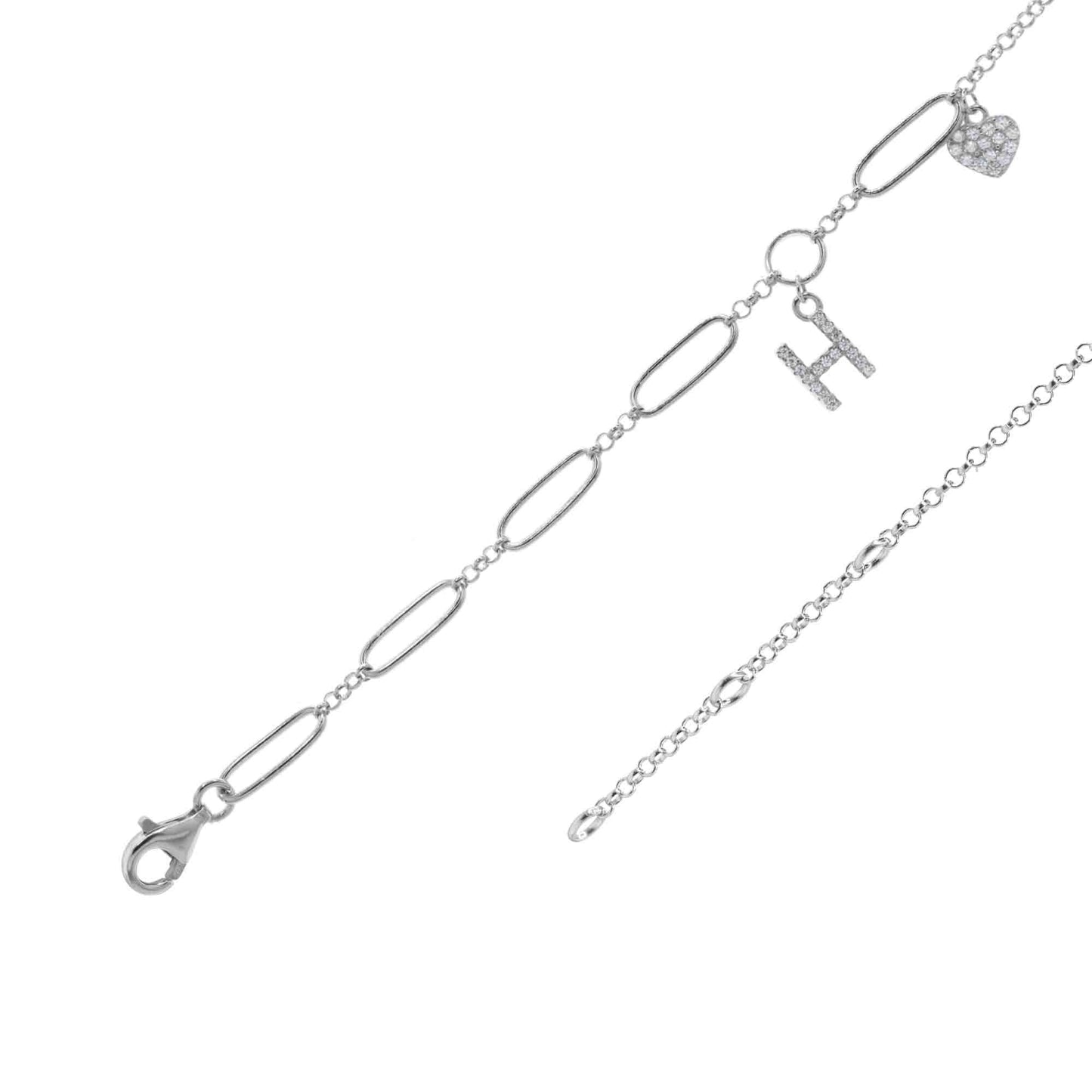 Pulsera de Plata - Bilbaina Combinada H Circones