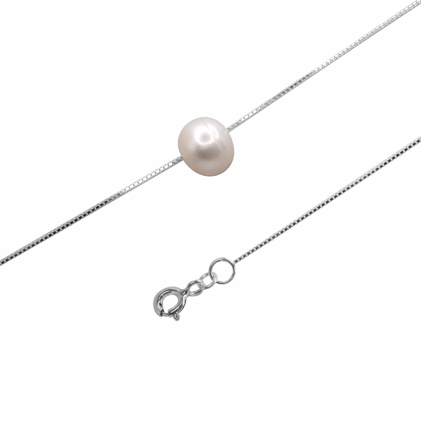 Pulsera de Plata Perla