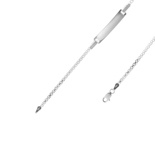 Pulsera de Plata Piocha Eslabones Bismark