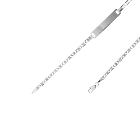 Pulsera de Plata Piocha Eslabones - Valentino