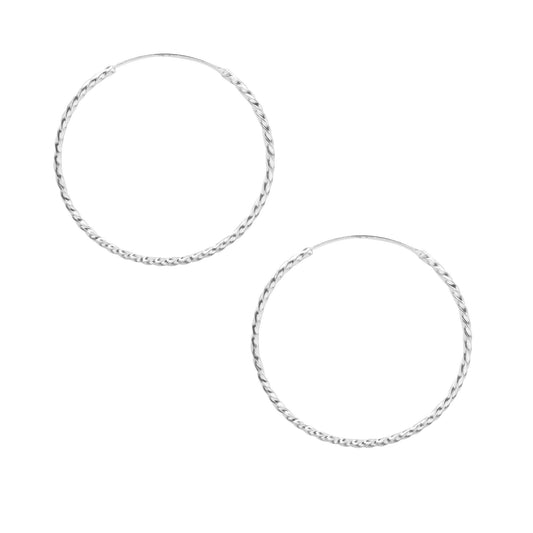 Aros de Argollas Entorchadas 40 mm