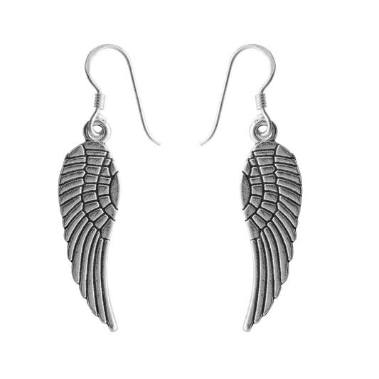 Aros de Plata 925 Alas