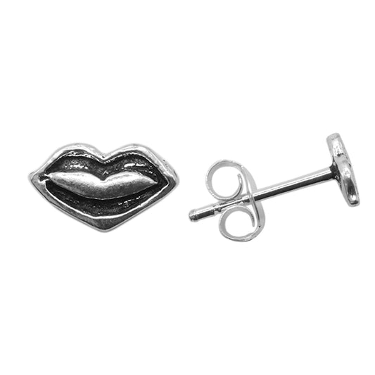 Aros de Plata Besos