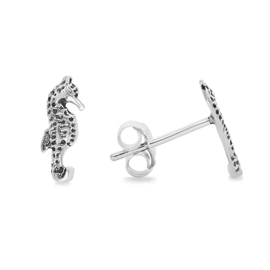 Aros de Plata Caballo de Mar