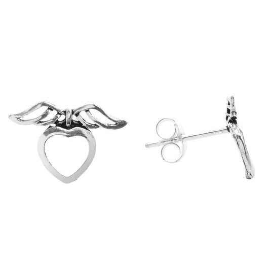 Aros de Plata Corazón Detente
