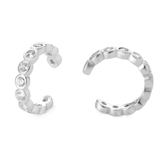 Aros de Plata 925 Cuff Serie Circones
