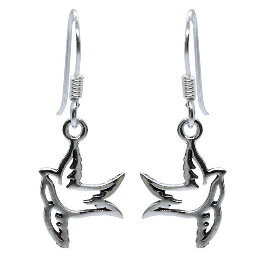 Aros de plata 925 de Golondrina
