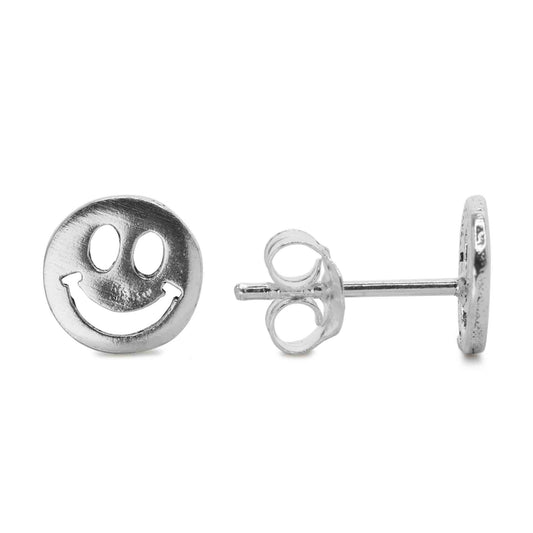 Aros de Plata - Cara Feliz