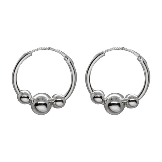 Aros de Plata 925 Esfera