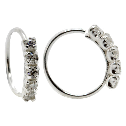Aros de Plata Piercing Circones 10mm