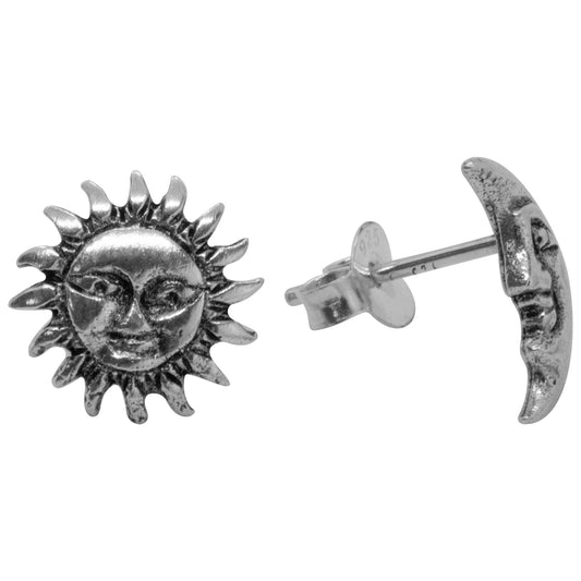 Aros de Plata Sol y Luna