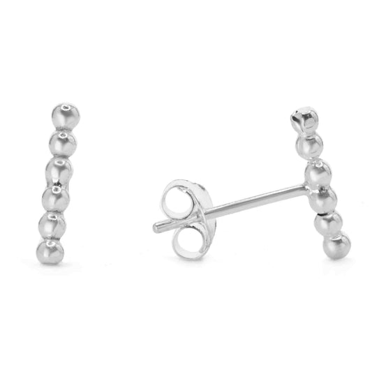 Aros de Plata Vara de Esferas