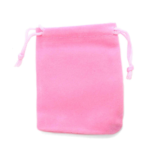 Bolsa de Terciopelo Rosa