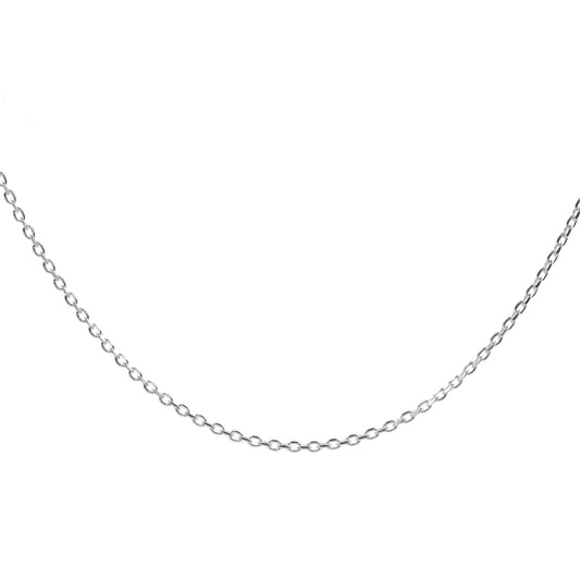 Cadena de Plata - Pequeño Eslabón 40 cm