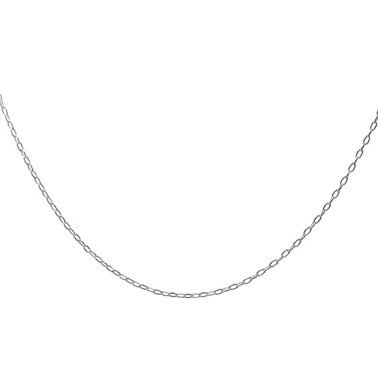 Cadena de Plata Eslabón Tradicional 45 cm