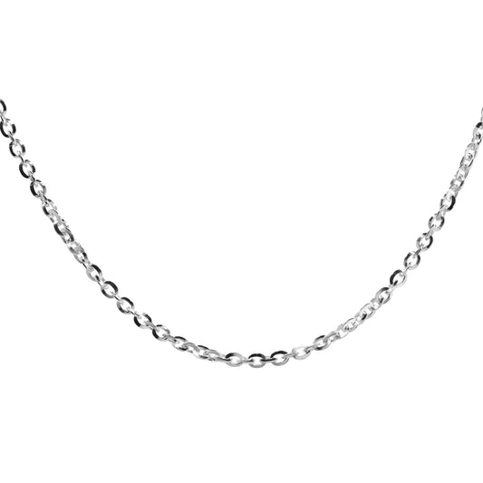 Cadena de Plata Eslabón Tradicional 70 cm