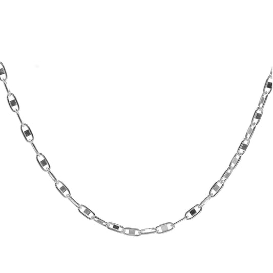 Cadena de Plata - Valentino 45 cm
