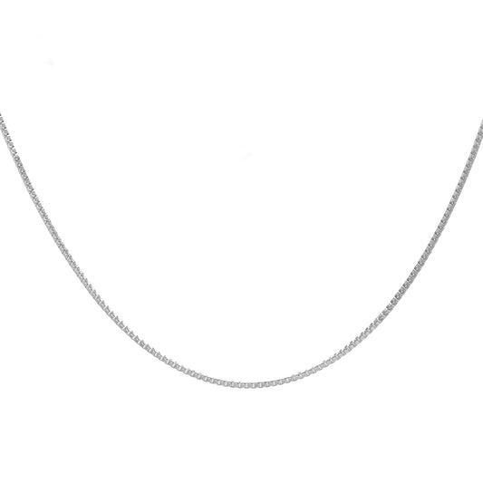 Cadena de Plata - Veneciana 40 cm 015