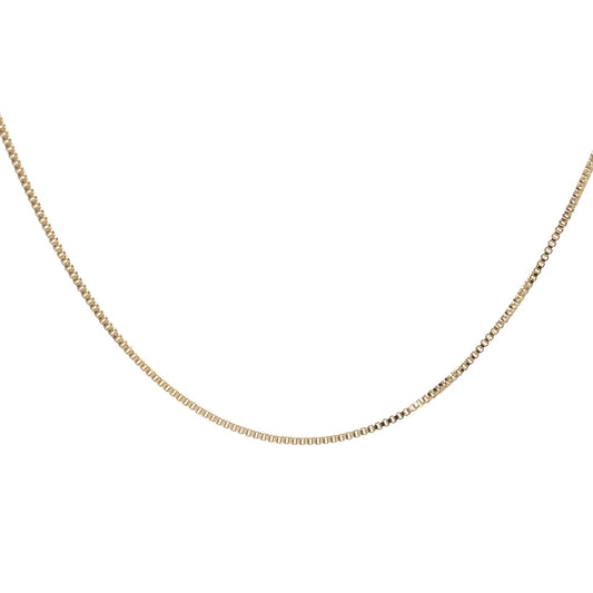 Cadena Enchapada en Oro - Veneciana 60 cm