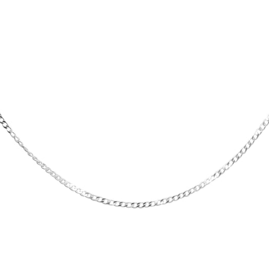 Cadena Grumet de Plata 60 cm