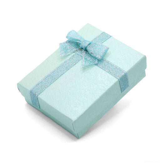 Caja de Conjunto Patrón Verde Agua