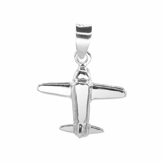 Colgante de Plata Avioneta