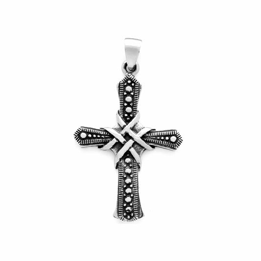 Colgante de Plata Cruz De Nudos