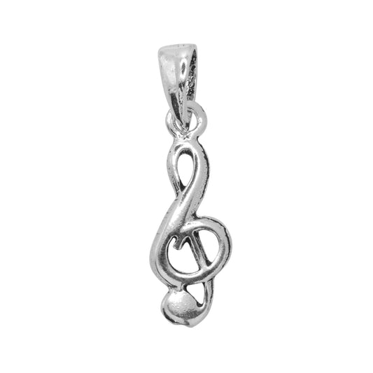 Colgante de Plata de Llave de Sol