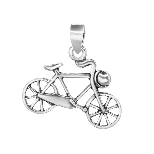 Colgante de Plata - Bicicleta